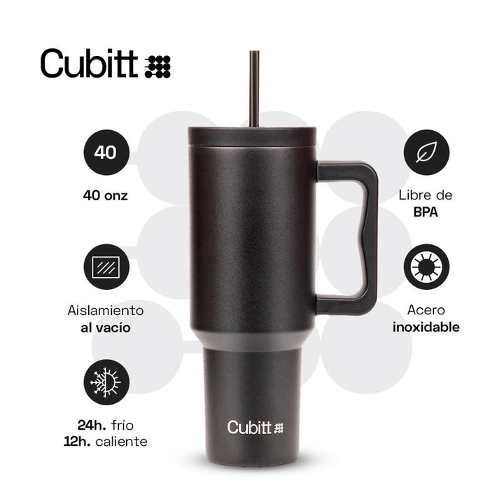 CUBITT TERMO TUMBLER OBSIDIAN BLACK