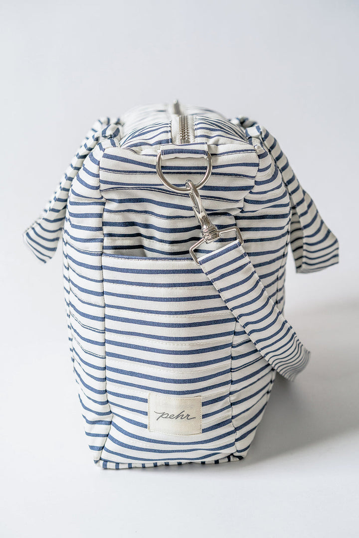 PEHR BOLSA PAÑALERA STRIPES AWAY INK BLUE