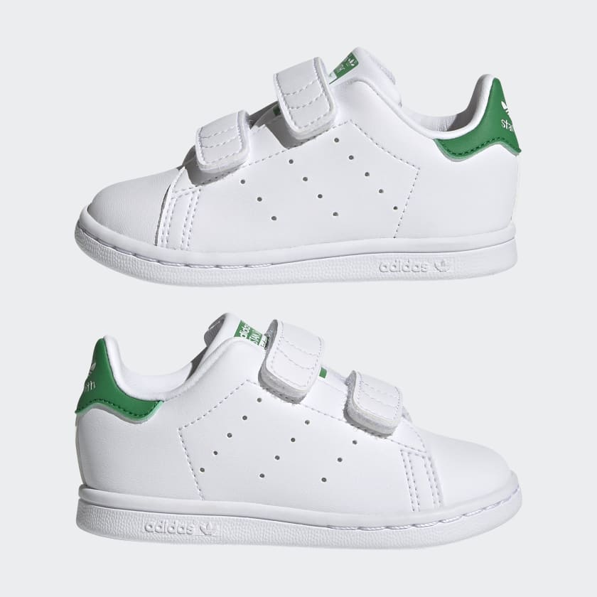 NIÑO ZAPATILLA STAN SMITH CF I FWHT/GRN