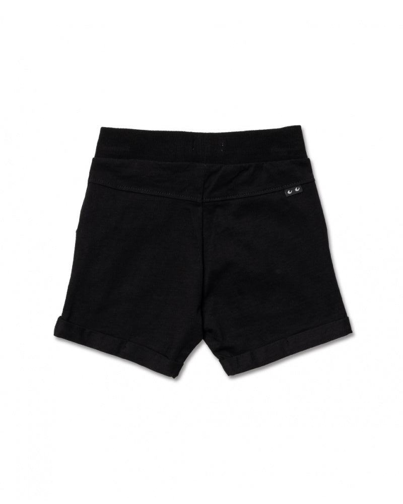 NATHKIDS NIÑO SHORT BASICS NEGRO