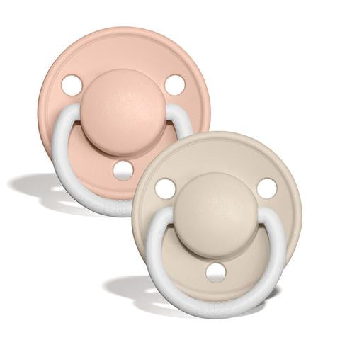 BIBS CHUPETE DE LUX BLUSH NIGTH/VANILLA NIGTH 2PK