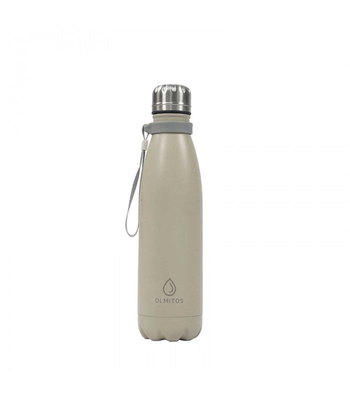 OLMITOS BOTELLA TERMICA INOX 500 BEIGE