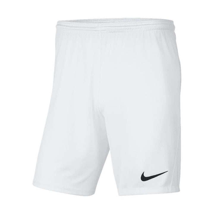 NIKE NIÑO SHORT NK DF PARK III WHT/BLK