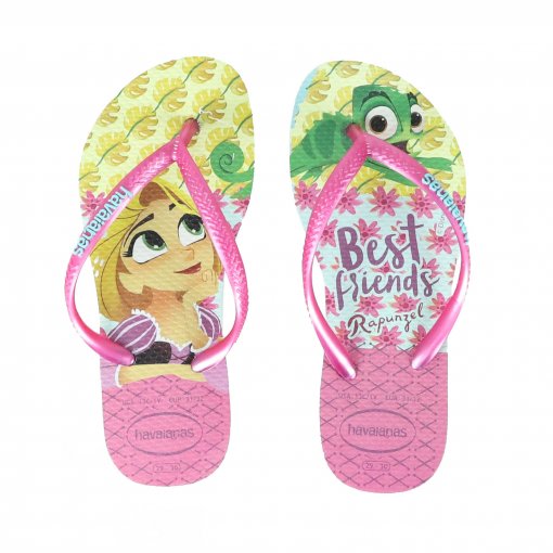 HAVAIANAS NIÑA CHANCLETA RAPUNZEL PINK