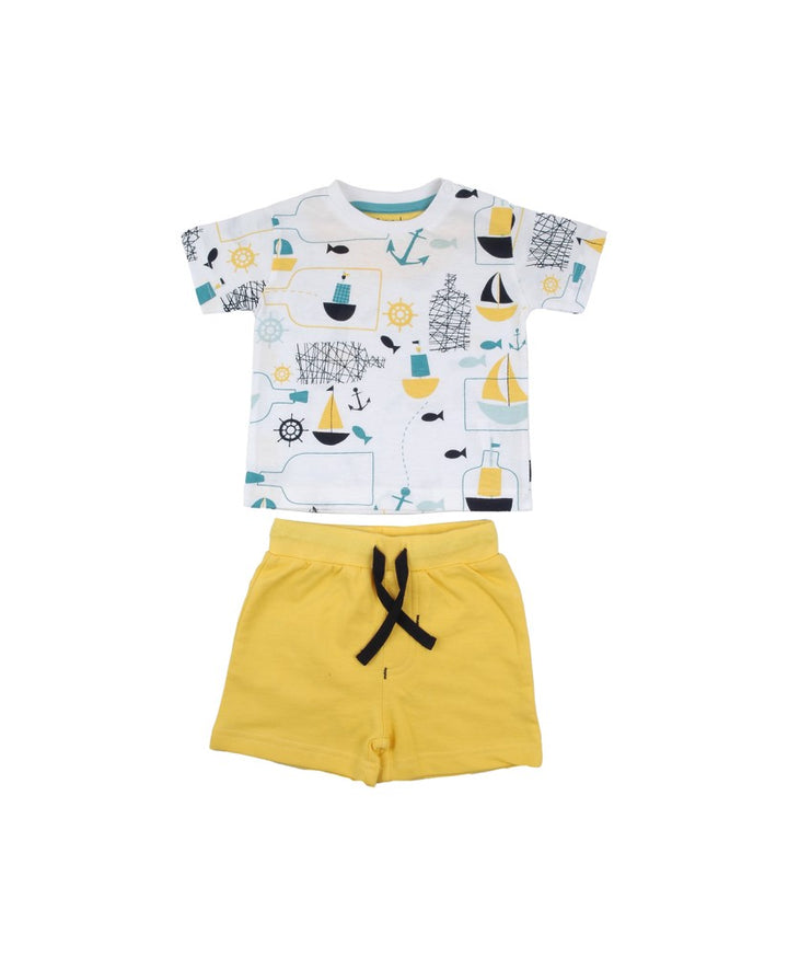 BABY BOL NIÑO CONJUNTO 2PK AMARILLO