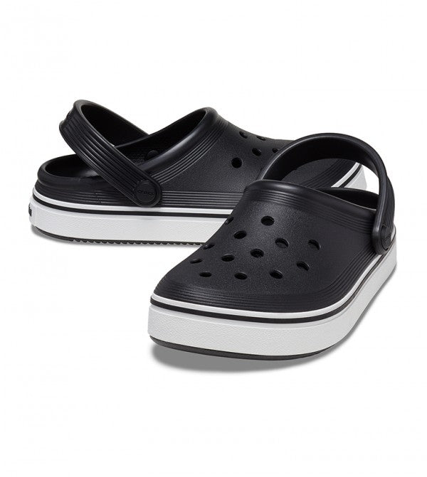 CROCS NIÑO CHANCLETA OFF COURT BLACK