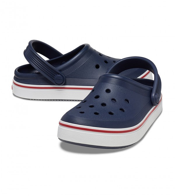 CROCS NIÑO CHANCLETA OFF COURT NAVY/PEPPER