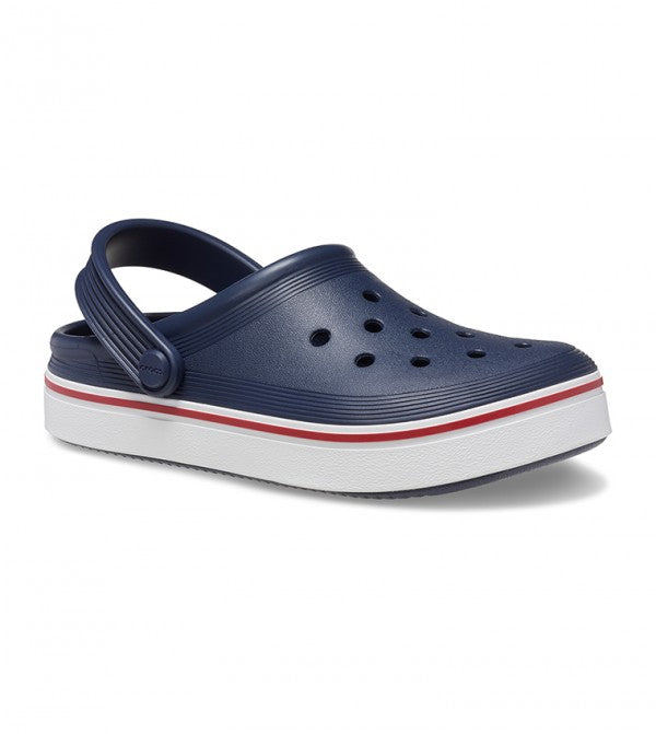 CROCS NIÑO CHANCLETA OFF COURT NAVY/PEPPER