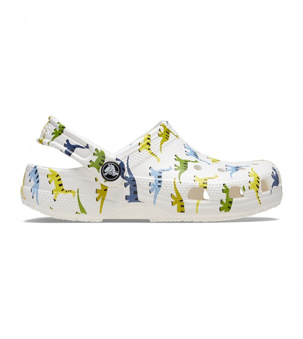 CROCS NIÑO CHANCLETA CLASSIC CHARACTER PRINT DINOSAUR