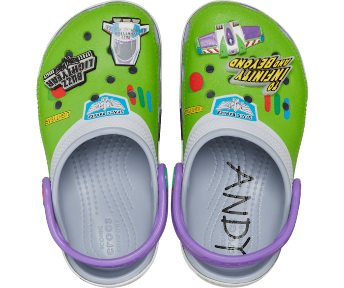 CROCS NIÑO CHANCLETA TOY STORY BUZZ CLASSIC CLOG T BLU GRY