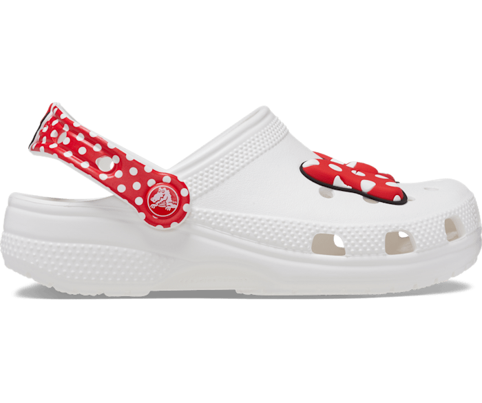 CROCS NIÑA CHANCLETA DISNEY MINNIE MOUSE CLS CLG T WHT/RED