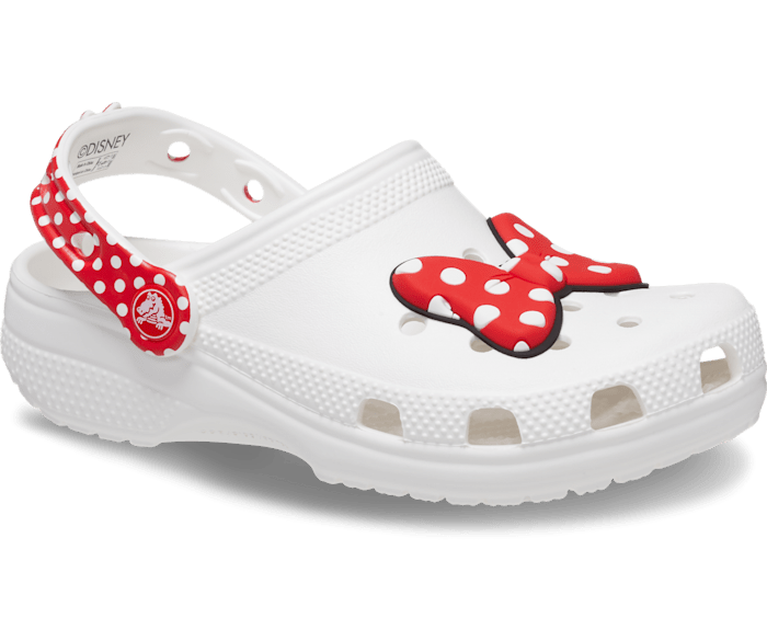 CROCS NIÑA CHANCLETA DISNEY MINNIE MOUSE CLS CLG T WHT/RED