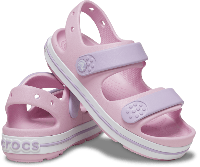 CROCS NIÑA CHANCLETA CROCBAND CRUISER T BLRNA/LVNDR