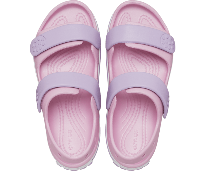 CROCS NIÑA CHANCLETA CROCBAND CRUISER T BLRNA/LVNDR