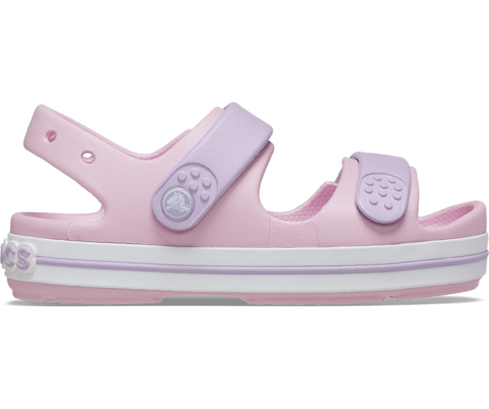 CROCS NIÑA CHANCLETA CROCBAND CRUISER T BLRNA/LVNDR