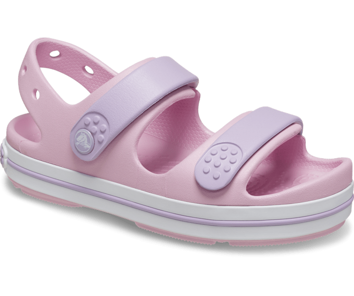 CROCS NIÑA CHANCLETA CROCBAND CRUISER T BLRNA/LVNDR