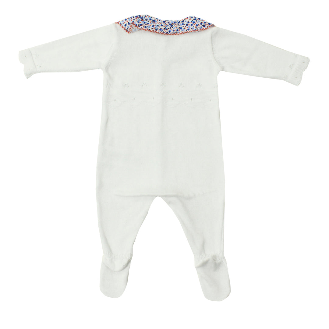 DR. KID BEBE NIÑA PIJAMA BLANCO