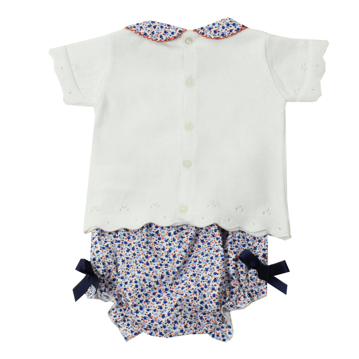 DR. KID BEBE NIÑA CONJ. DE SHORT BLANCO