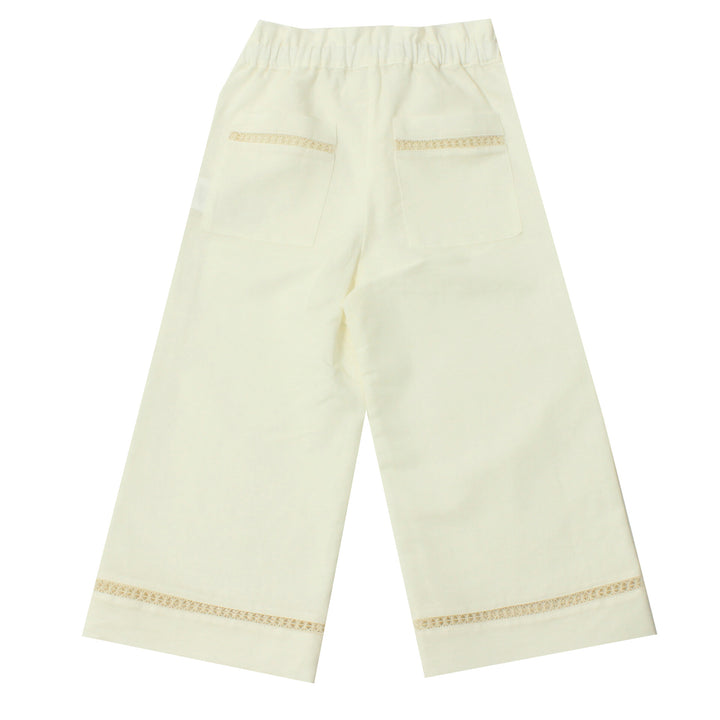 DR. KID NIÑO PANTALON BLANCO MARFIL