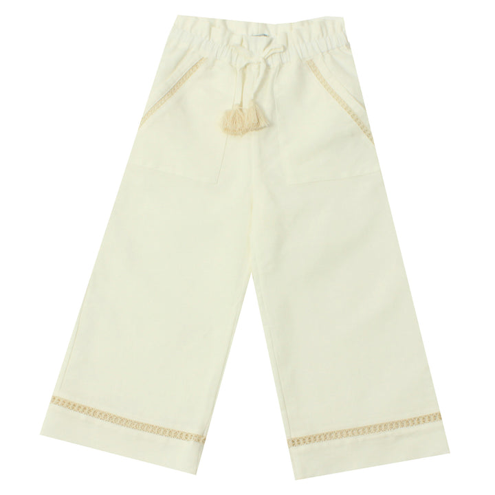 DR. KID NIÑO PANTALON BLANCO MARFIL