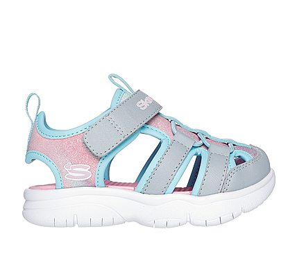 SKECHERS NIÑA SANDALIA FLEX SPLASH DAYLIGHT SHIMME