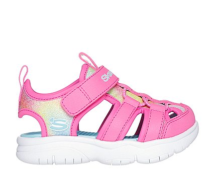 SKECHERS NIÑA SANDALIA FLEX SPLASH DAYLIGHT SHIMME