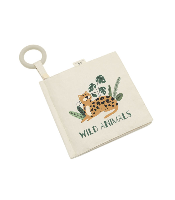 OLMITOS LIBRO DE TELA WILD ANIMALS