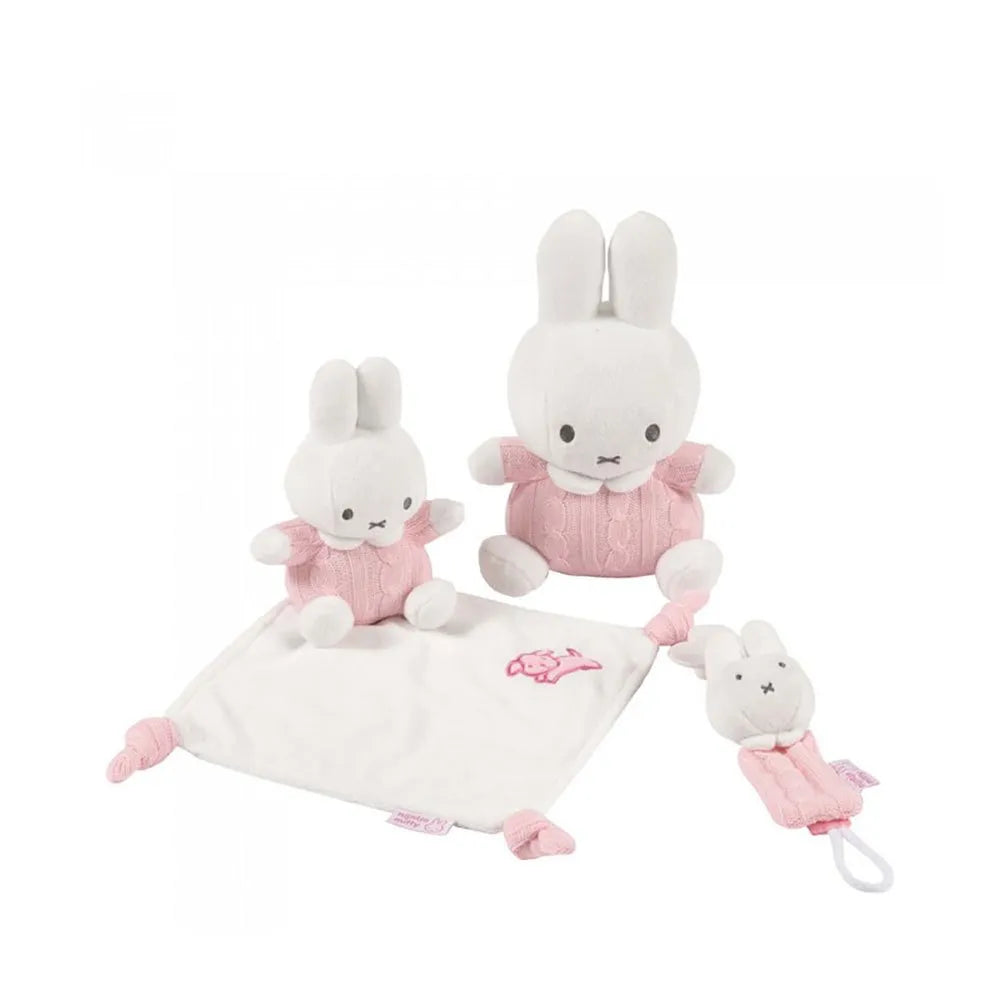 TIAMO- MIFFY SET MIFFY (DOU-DOU+PINZA SUJETA CHUPETE+PELUCHE)