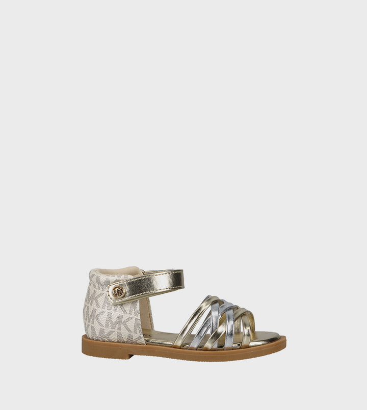 MICHAEL KORS NIÑA SANDALIA JENSYN MULTI METALLIC