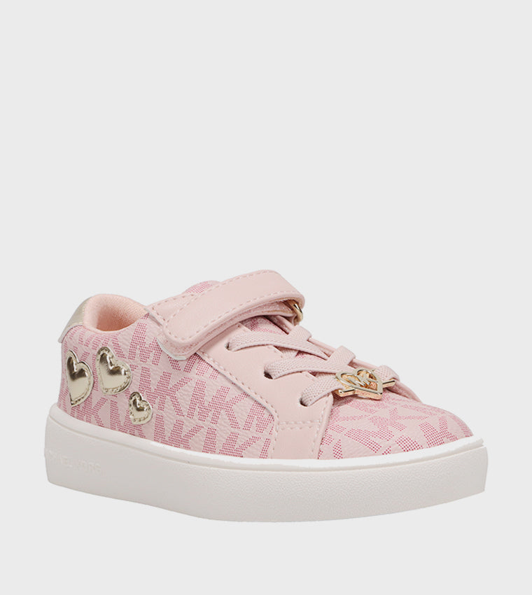 MICHAEL KORS NIÑA ZAPATILLA JEM KEHLANI PINK/PALE GOLD