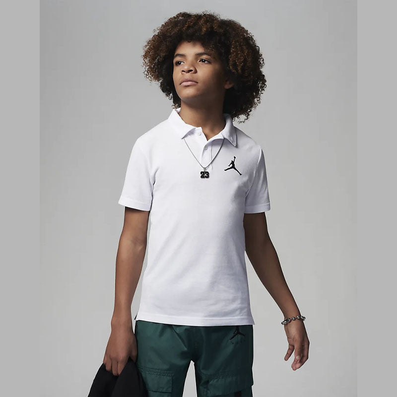 NIKE NIÑO POLO WHITE