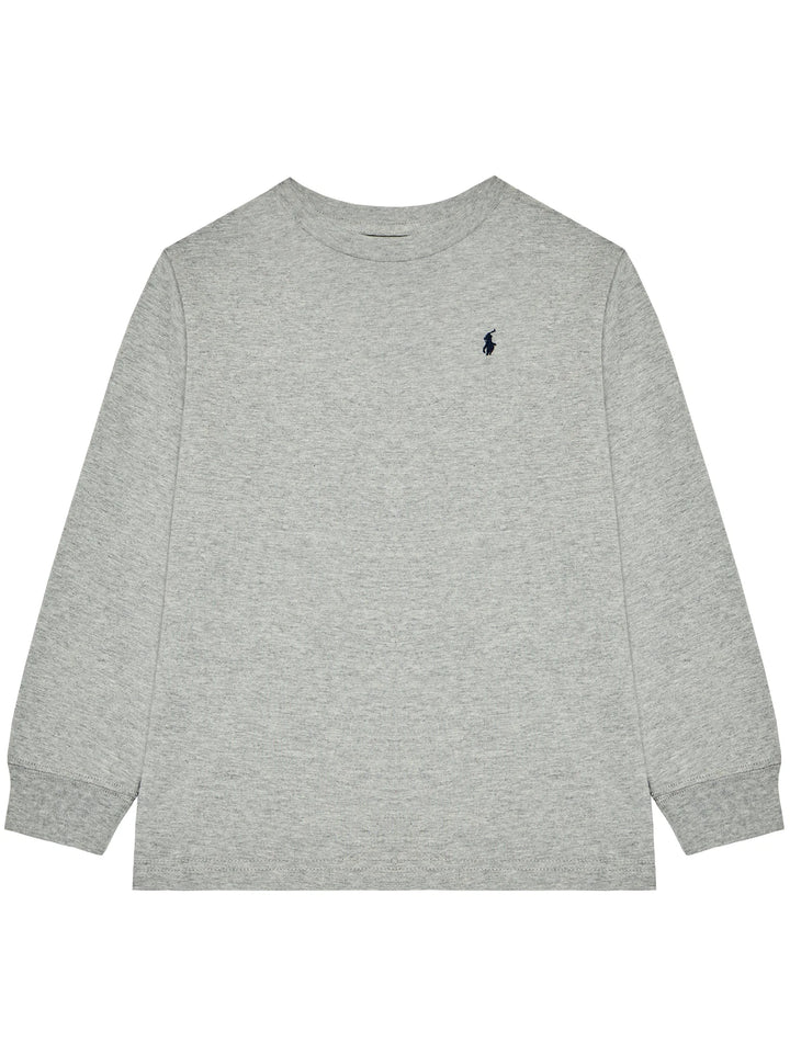 RALPH LAUREN NIÑO SWEATER ANDOVER HEATHER