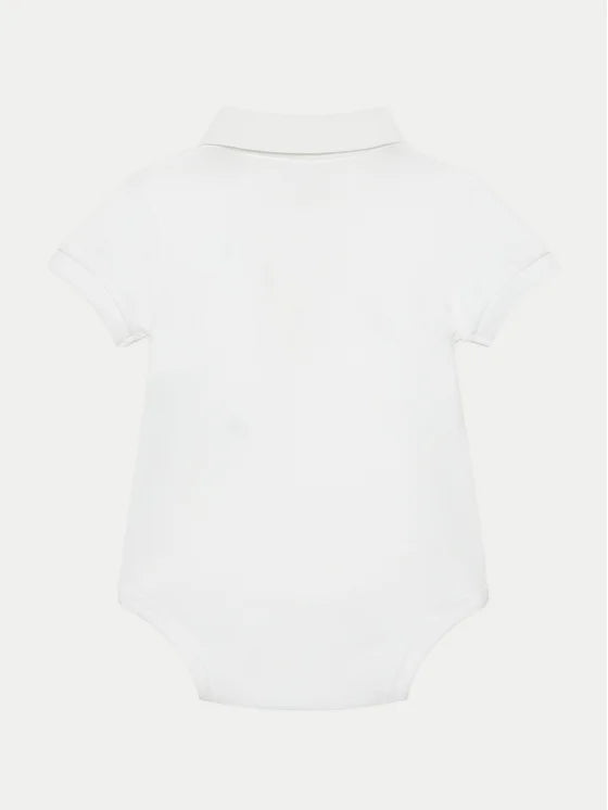 RALPH LAUREN BEBE NIÑO BODY POLO WHITE