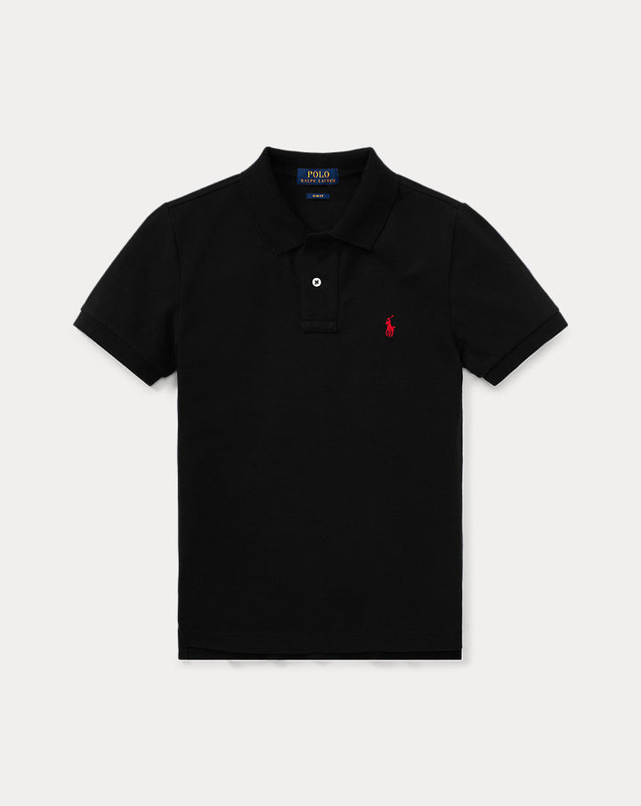 RALPH LAUREN NIÑO POLO CUSTOM FIT BLACK