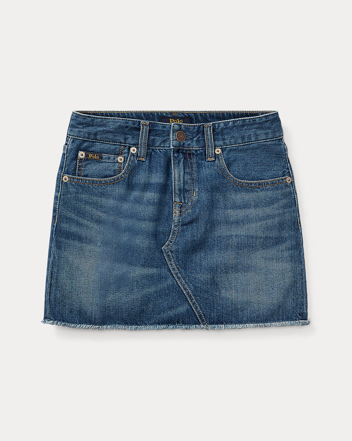 RALPH LAUREN NIÑA FALDA DENIM