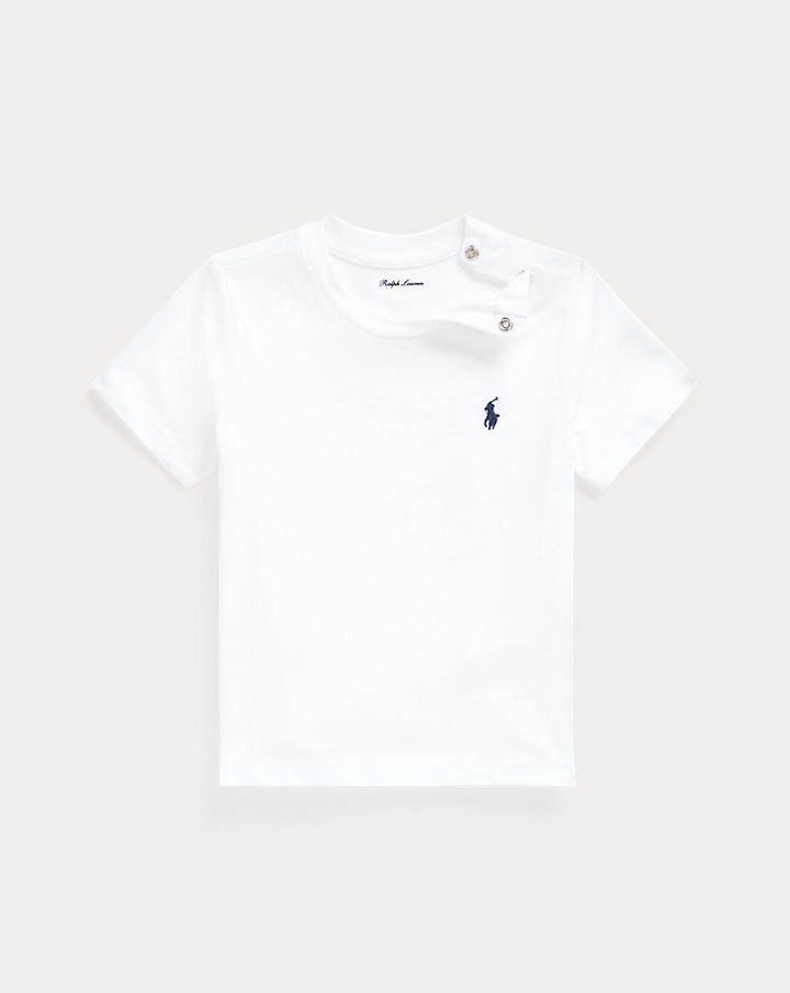 RALPH LAUREN BEBE NIÑO TSHIRT WHITE