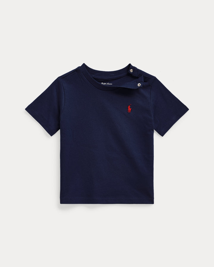 RALPH LAUREN BEBE NIÑO TSHIRT CRUISE NAVY