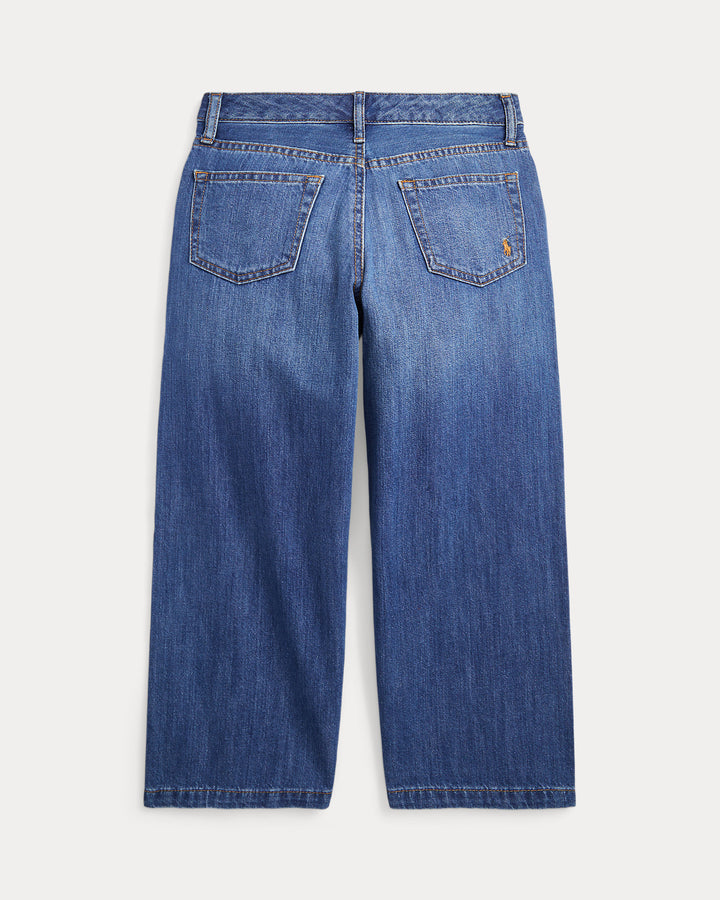 RALPH LAUREN NIÑA JEAN WIDE LEG TAMERA WASH