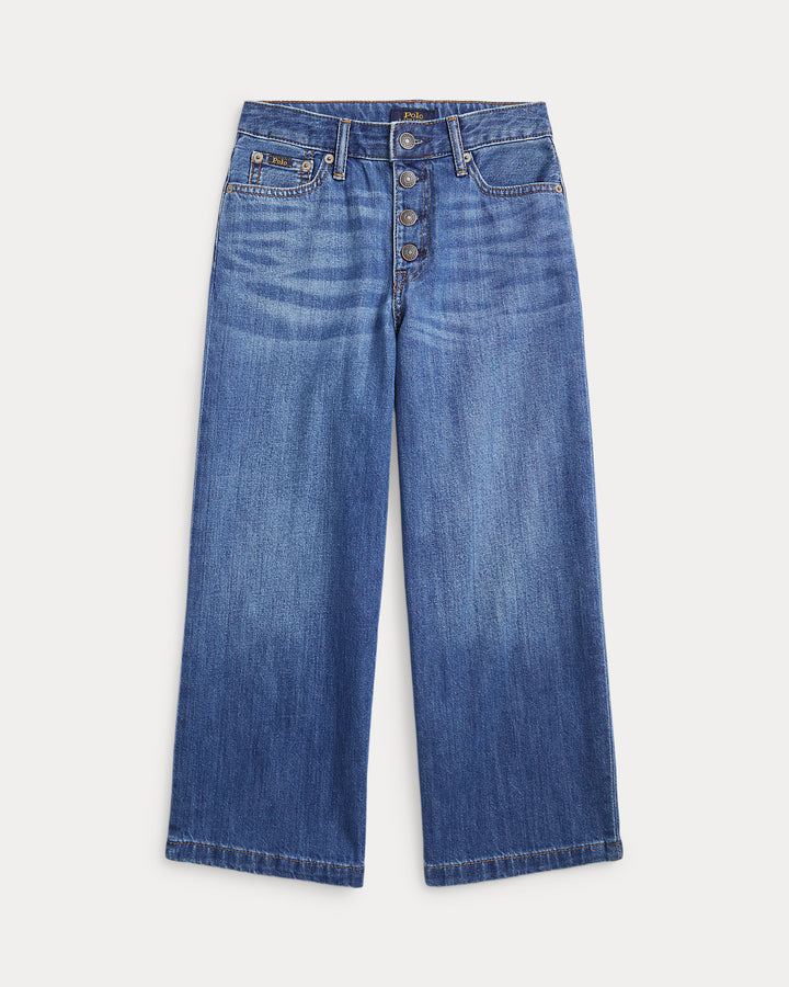 RALPH LAUREN NIÑA JEAN WIDE LEG TAMERA WASH