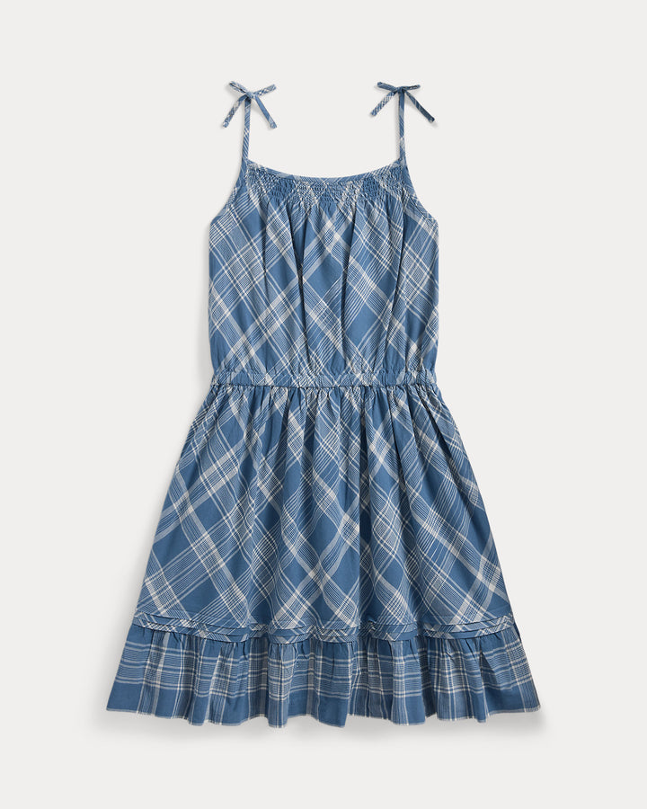 RALPH LAUREN NIÑA VESTIDO BLUE MULTI