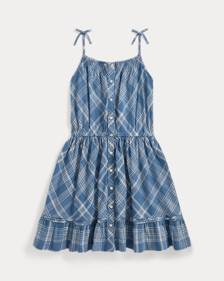 RALPH LAUREN NIÑA VESTIDO BLUE MULTI