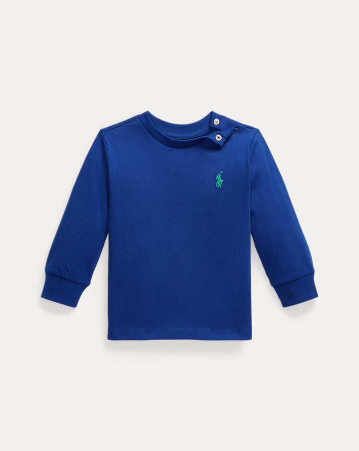 RALPH LAUREN BEBE NIÑO TSHIRT CLASSIC AZURE/C6122