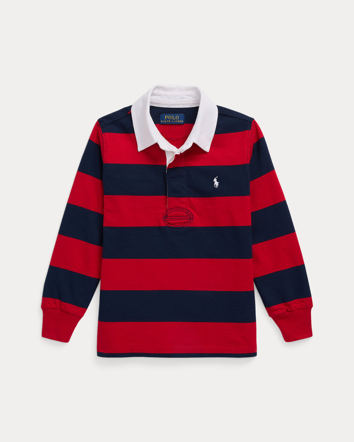 RALPH LAUREN NIÑO TSHIRT RUGBY RL2000 RED/CRUISE NV