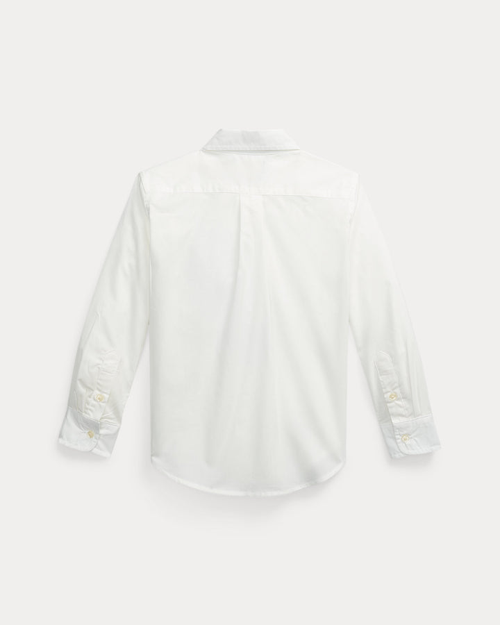 RALPH LAUREN NIÑO CAMISA WHITE