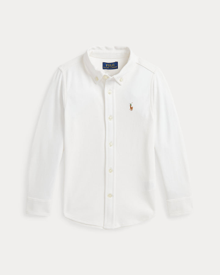 RALPH LAUREN NIÑO CAMISA DECKWASH WHITE