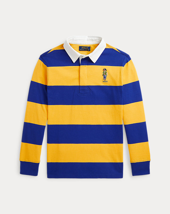 RALPH LAUREN NIÑO POLO FA24 BEAR GOLD BUGLE/GOLD AZUR