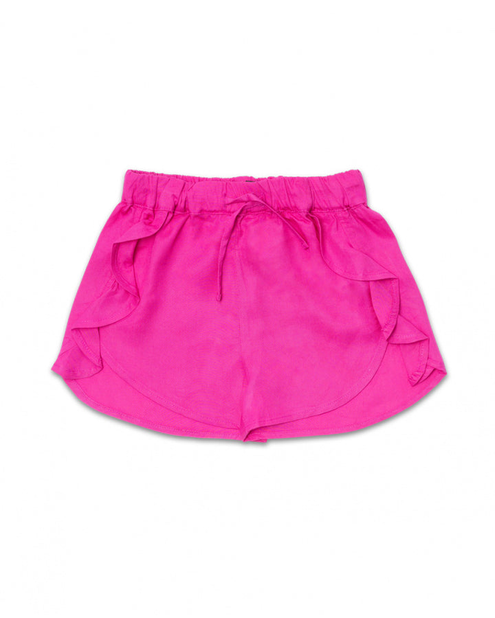 NATHKIDS NIÑA SHORT FULL BLOOM FUCSIA