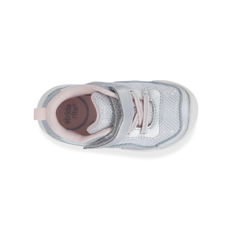 STRIDE RITE BEBE NIÑA ZAPATILLA SRT WINSLOW 2.0 SILVER