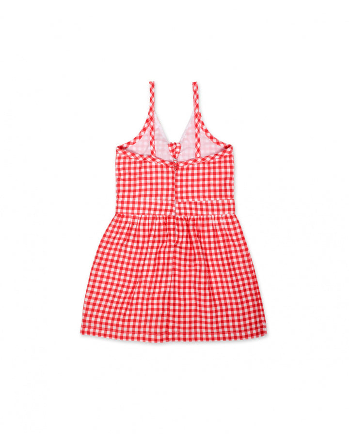 TUC TUC NIÑA VESTIDO PLANA ROJO REALLY SWEET