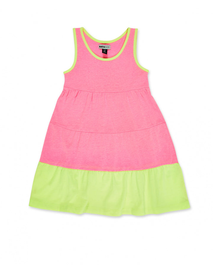 NATHKIDS NIÑA VESTIDO NEON JUNGLE